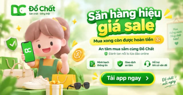 Săn hàng hiệu giá sale, mua xong còn được hoàn tiền