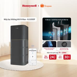 [MUA 1 TẶNG 1] Máy lọc không khí Honeywell H Max KJ1000F – Thiết kế cao cấp, lọc nhiều tầng